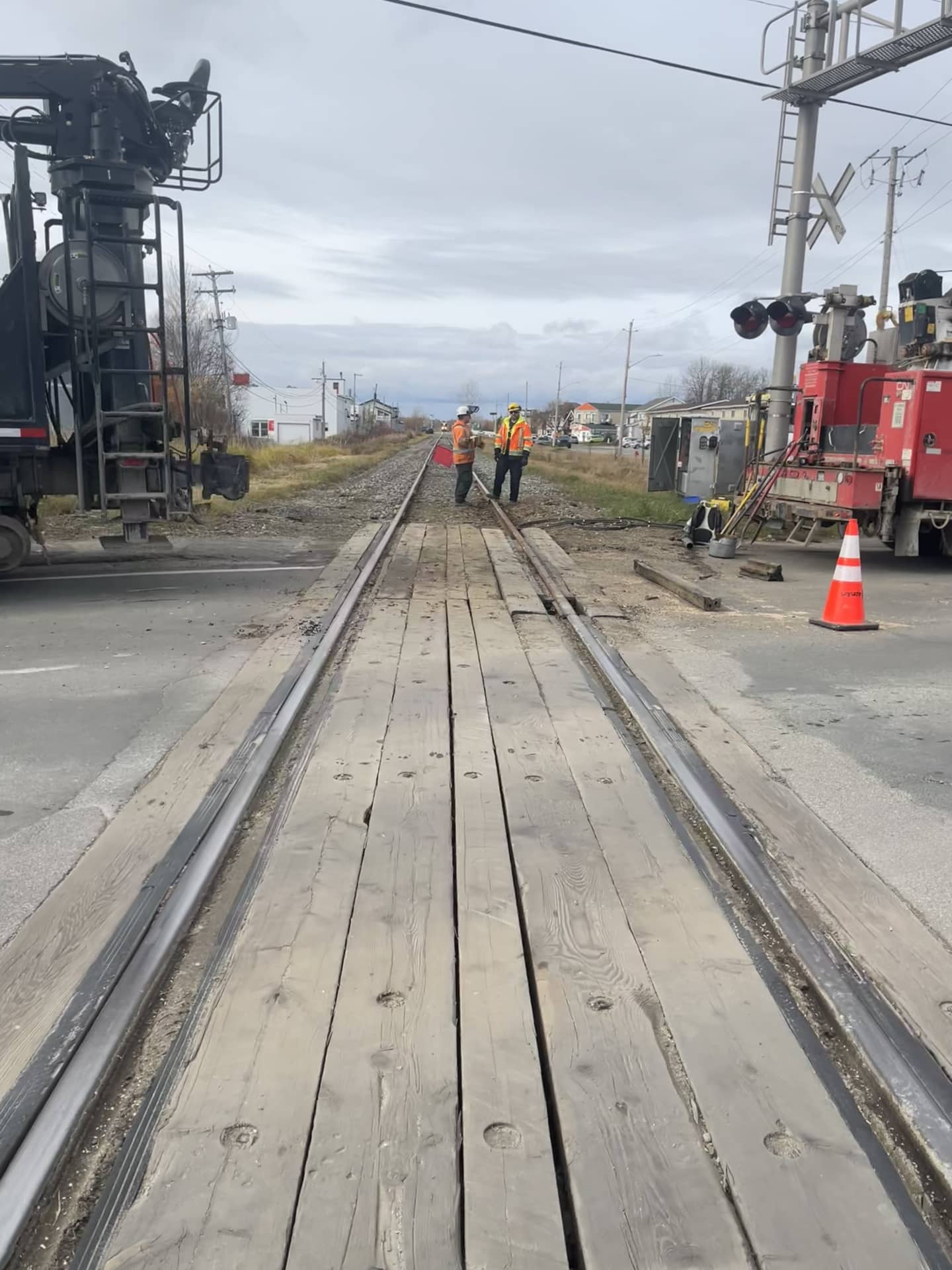 INFO-TRAVAUX | Travaux en cours sur la voie ferrée à l'intersection de ...